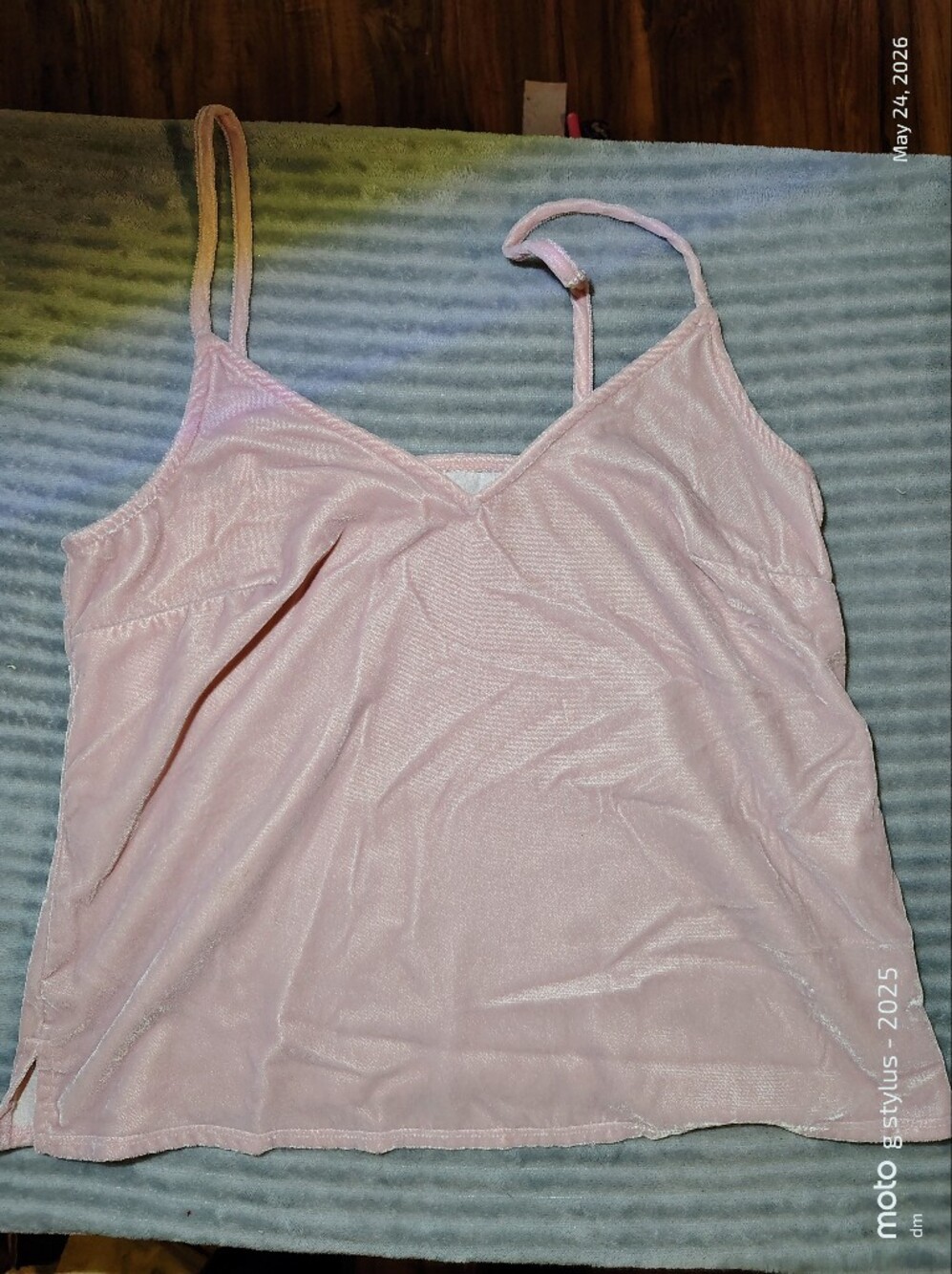 Soft Pink Satin Cami Slip - Women Intimates
